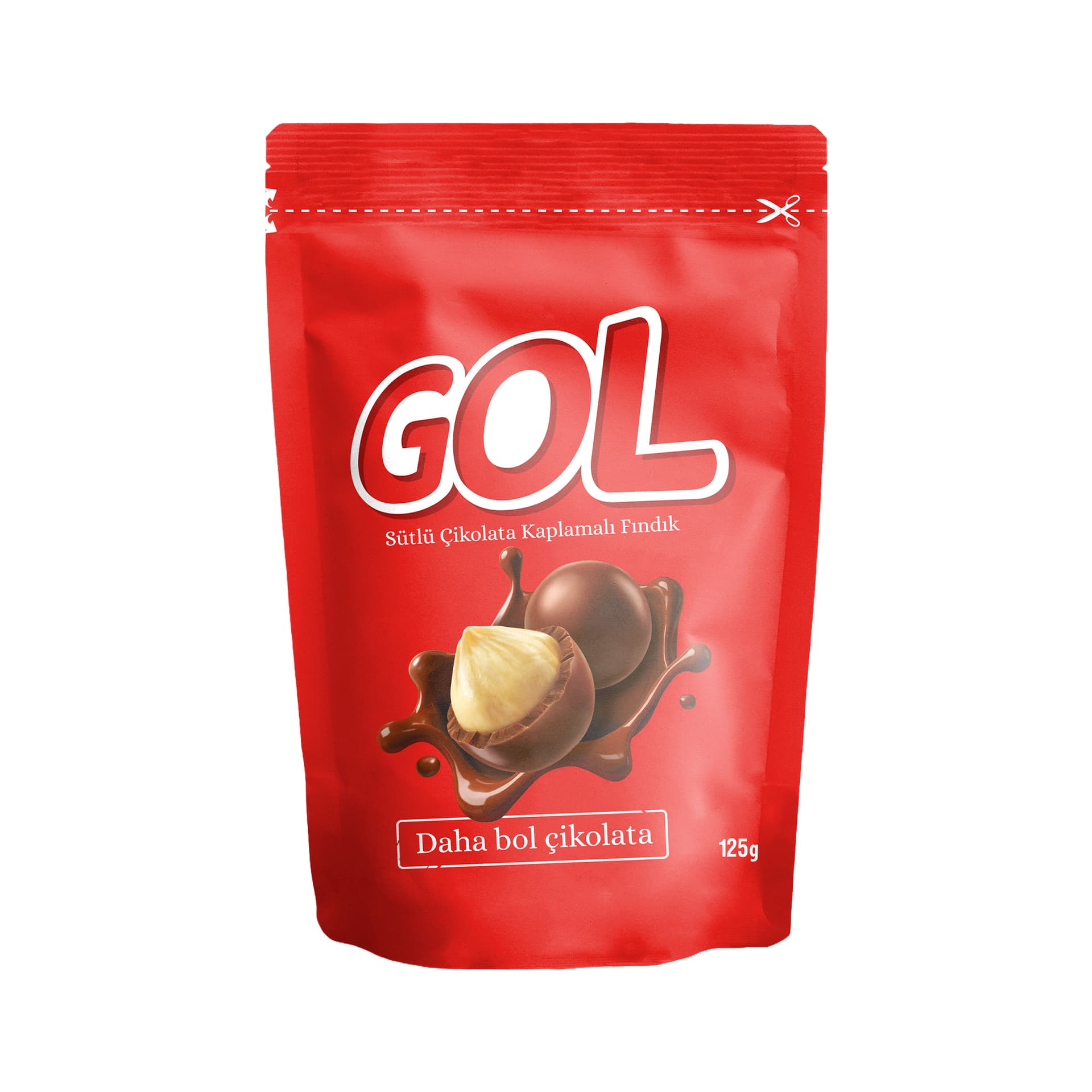 Gol Sütlü Çikolata Kaplı Fındık Draje