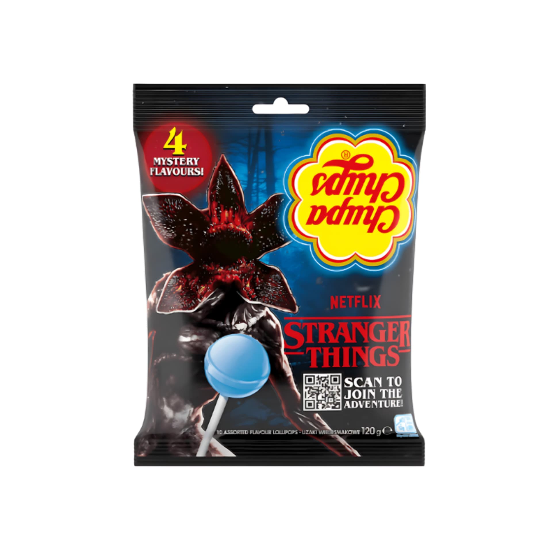 Chupa Chups Stranger Things Upside Down Lolipop