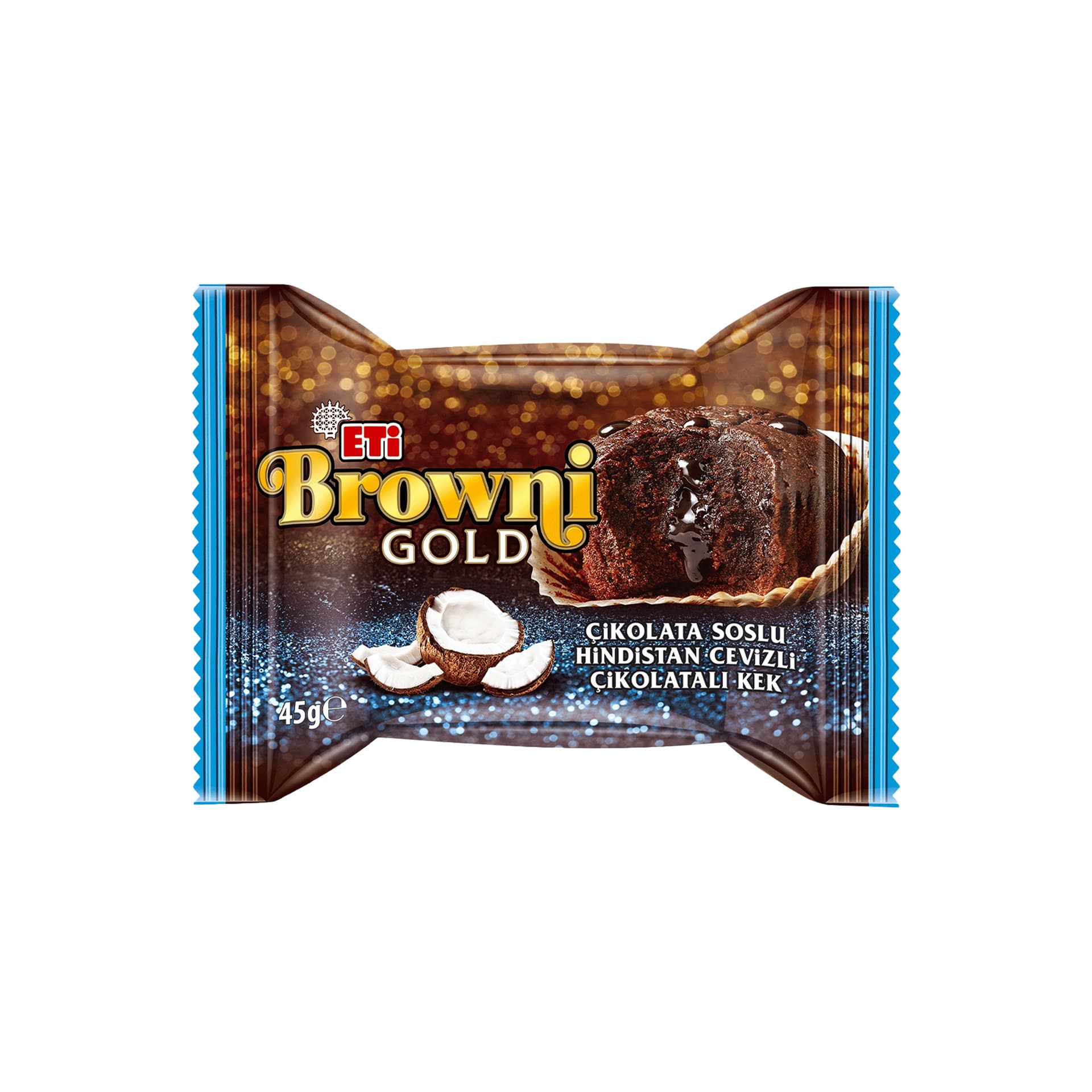 Eti Browni Hindistan Cevizli Çikolatalı Kek